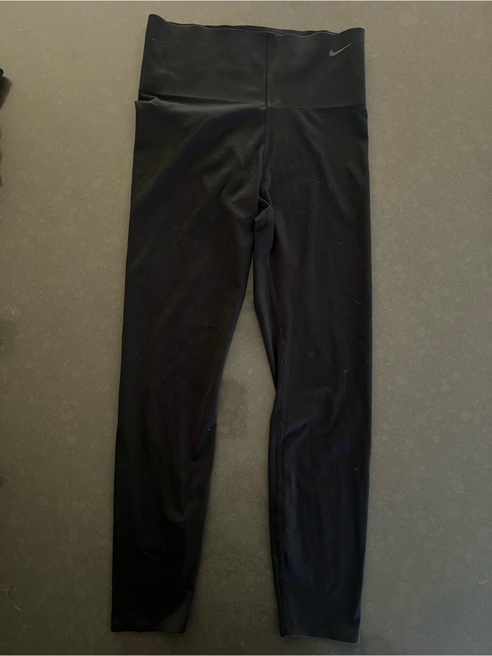 Women’s Dri-FIT High Rise Black Full Length Leggings Size M - Picture 6 of 8